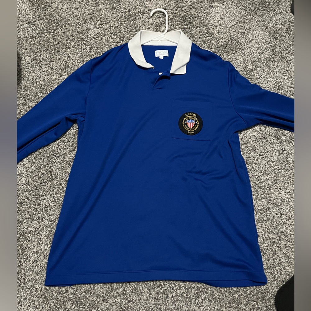 Rare Supreme Rugby Polo Shirt